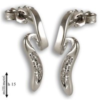 Ohrringe Gemoro Dame Diamanti in Weißgold Diamante OB775BIA